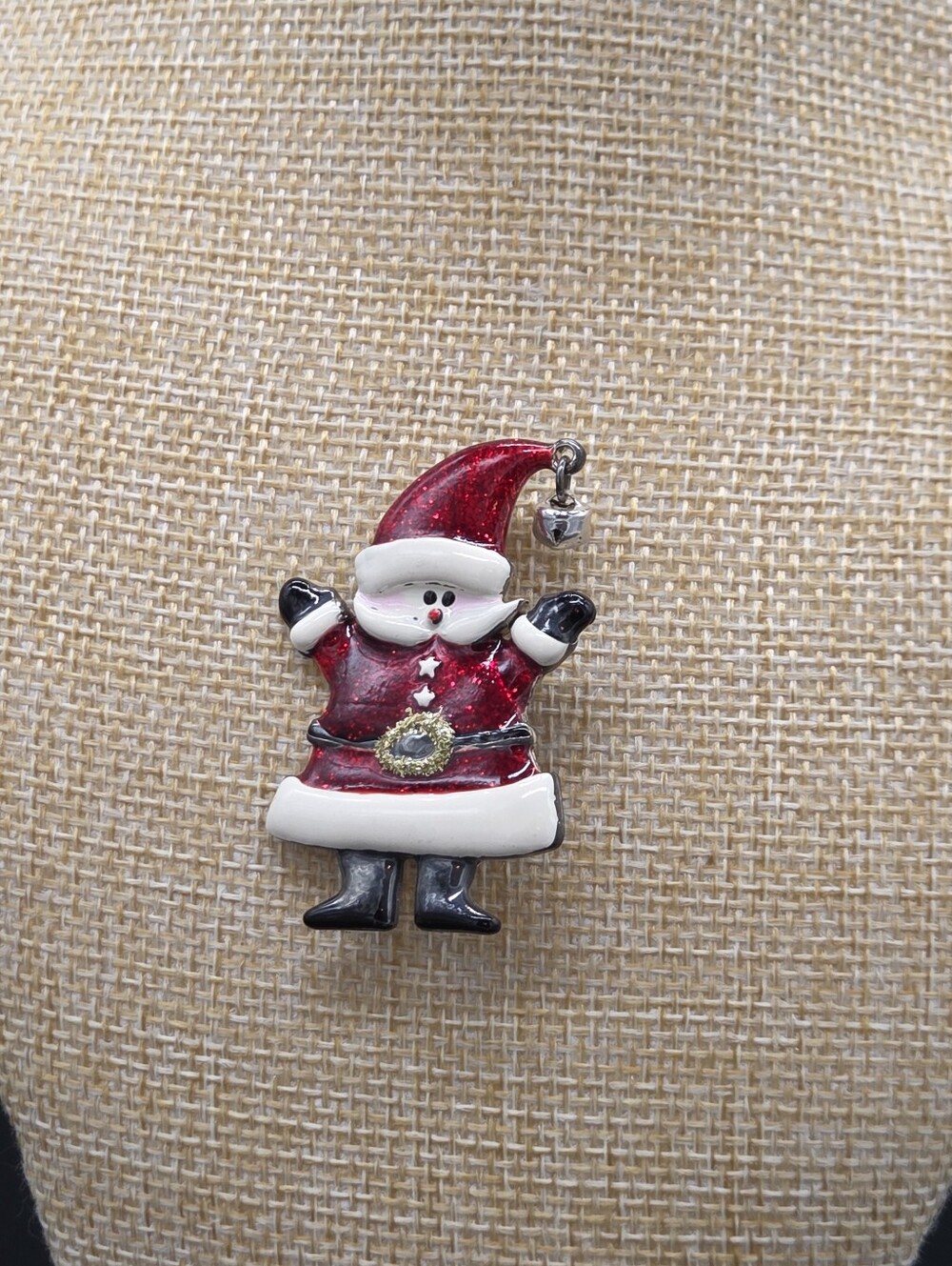 TC Festive Red Santa Ornament Pendant - Unbranded
